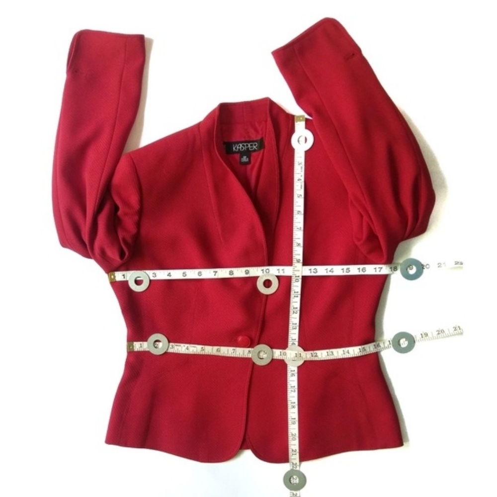 Fitted Single Button Blazer Euc - image 6